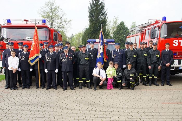 Strażacy ze Stolarzowic i Górnik