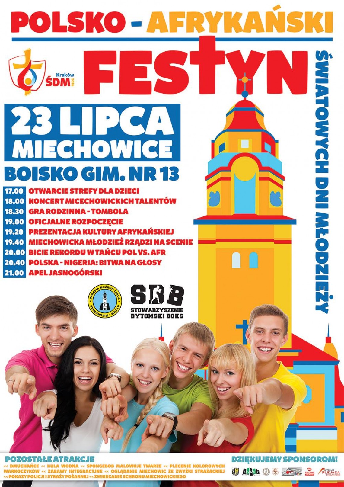 Festyn ŚDM w Miechowicach