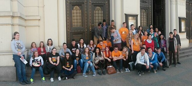 Uczniowie naszego gimnazjum w Republice Czeskiej