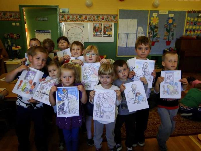 Rusza III Miejski Konkurs Papieski... przedszkolaki już rysują