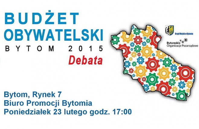 Budżet Obywatelski - debata w Bytomiu