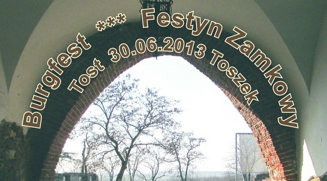 Burgfest in Tost - festyn na zamku w Toszku