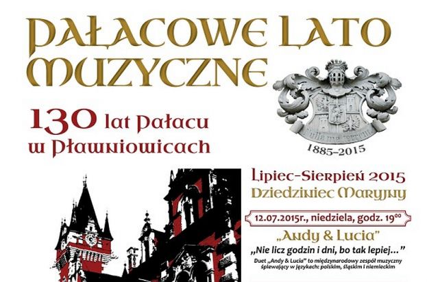 Pałacowe lato muzyczne w Pławniowicach rozpoczyna się już dzisiaj