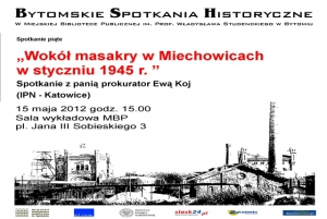 Wokół masakry w Miechowicach w styczniu 1945 r.