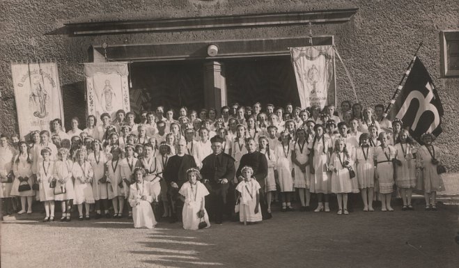 Spotkanie Dzieci Maryi w Stolarzowicach (lata 30 XX w.)